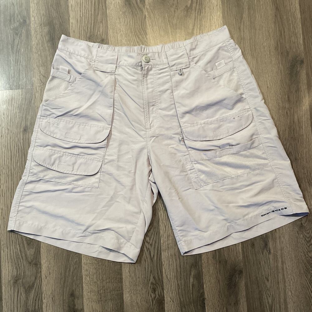 Columbia PFG Fishing Boating Shorts Size 36